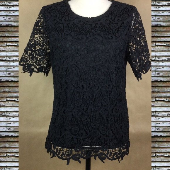 PHILOSOPHY Lace Top - Picture 2 of 5